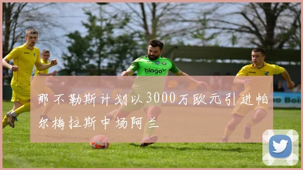 那不勒斯计划以3000万欧元引进帕尔梅拉斯中场阿兰